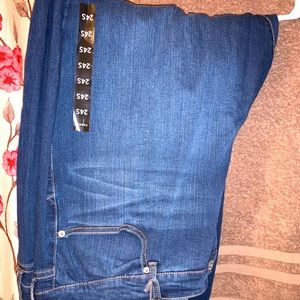 Barely boot cut jeans